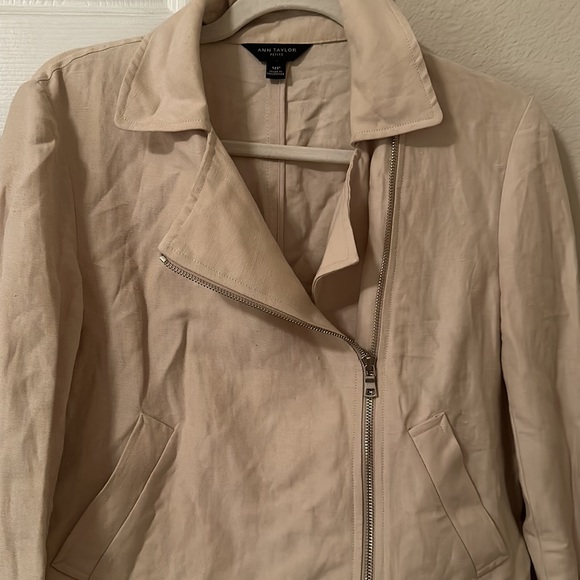ANN TAYLOR tan jacket - Picture 4 of 4
